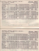 ID: 209: Fahrplan Hagener Strassenbahn 1966 / Hagen / 06.11.1966