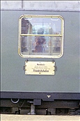 ID: 209: Zuglaufschild / Rheine / 20.05.1975