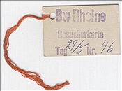 ID: 209: Besucherkarte / Bw Rheine / 29.05.1975