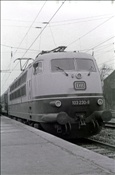 ID: 209: DB 103 230-9 / Gelsenkirchen / Dezember 1975
