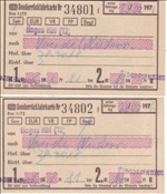 ID: 209: Rückfahrkarte Hagen Hbf - Voerde / 28.02.1976