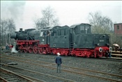 Foto SP_1016_00015: DB 050 761-6 Dampflokabschied / Stolberg / 04.04.1976