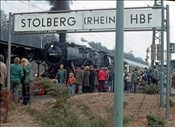 Foto SP_1016_00016: DB 051 462-0 Dampflokabschied / Stolberg / 04.04.1976