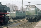 ID: 209: DB 043 636-0 + DB 140 630-5 + DB 140 661-0 / Rheine / 15.04.1976