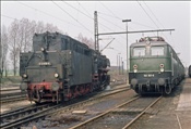 ID: 209: DB 043 636-0 + DB 140 661-0 / Rheine / 15.04.1976