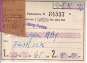 ID: 209: Fahrkarten nach Duisburg-Wedau