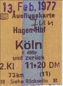 ID: 209: Fk Hagen Hbf - Koeln Hbf / 13.02.1977