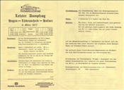 Foto SP_1047_00000_1: Fahrplanblatt / Hagen - Halver / 06.03.1977