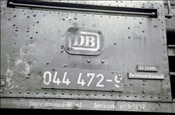 ID: 209: DB 044 472-9 / Gelsenkirchen / 19.05.1977