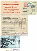 ID: 209: Fahrkarten + Visaquittung / Berlin / 26.03.1978