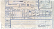 ID: 209: Bettkarte / Dortmund - Muenchen / 25.05.1979