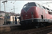 Foto SP_1123_00012: DB 140 093-6 + DB 221 104-3 / Wuppertal / 09.06.1979