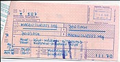 ID: 209: Fahrkarte Hagen - Jenbach / Hagen / 26.07.1979
