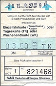 ID: 209: Tagesfahrkarte / Nuernberg / 26.07.1979