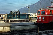 Foto SP_1140_00023: DB 260 128-4 + DB 111 047-7 + OeBB 1110.06 / Garmisch-Partenkirchen / 19.09.1980
