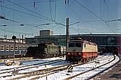 ID: 209: DB 144 111-2 + DB 120 004-7 / Muenchen / 30.12.1980