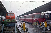 ID: 209: DB 218 144-4 + DB 798/998 / Kassel Hbf / 04.07.1992