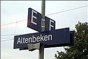 ID: 209: Bahnhofsschild / Altenbeken  / 06.06.2009