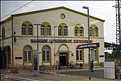 ID: 209: Bahnhofsschild / Wittenberg  / 06.06.2009