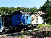 Foto SP_2014_07648: Eisenbahnkran / Luzna u Rakovnika / 20.07.2014